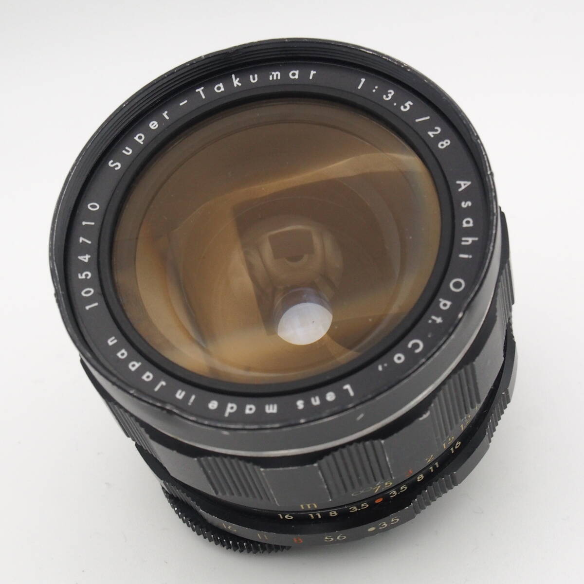 【レア】PENTAX Super-Takumar 28mm F3.5 ファット FAT TAKMAR 前期型 スーパータクマー　