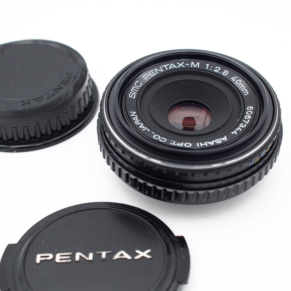 【美品】SMC PENTAX-M　40mm F2.8 パンケーキレンズ Kマウント　MF