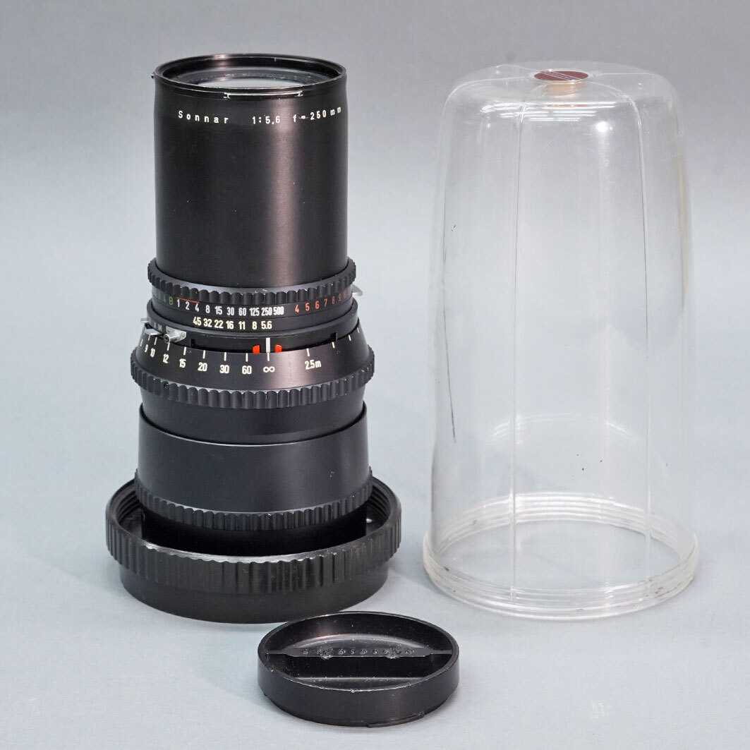【68】HASSELBLAD ハッセルブラッド　ツァイス　250mm　ゾナーC　F＝5.6T＊　メートル表示　動作未確認