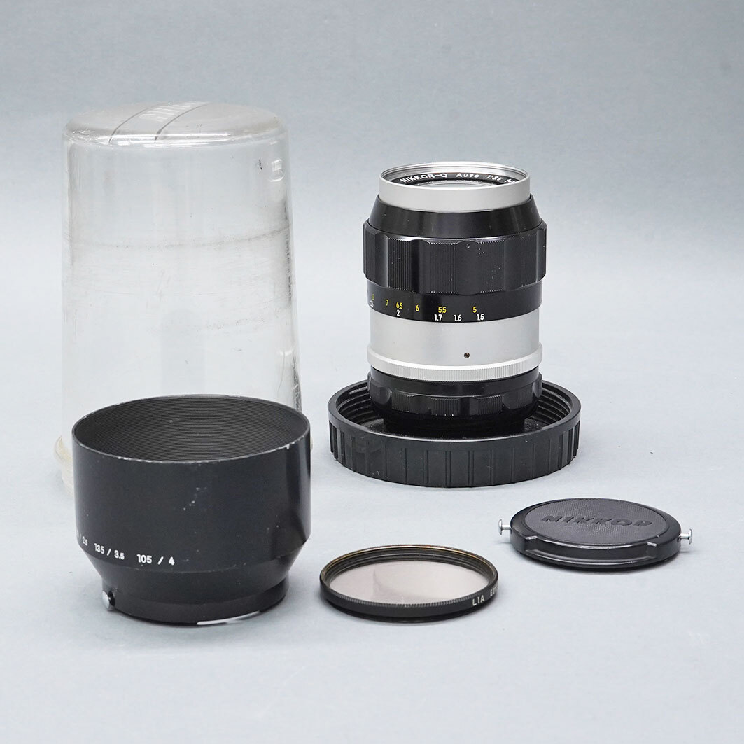 【68】NIKKOR-Q Auto 1:3.5 f=135mm ニッコール Fマウント 1:3.5 f=135mmレンズ