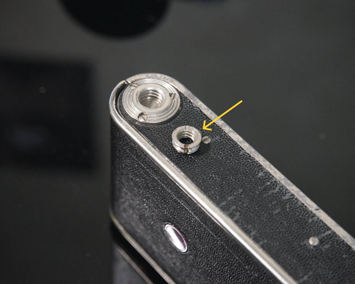 １９５０年代物　三脚穴　ネジ径変換アダプター　フォールディングカメラなど