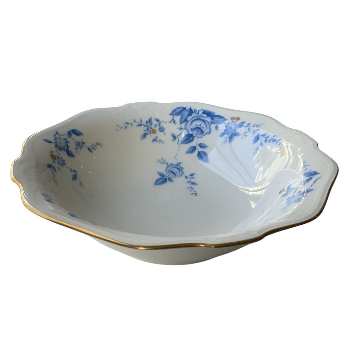 MM-5913 Noritake ノリタケ Ivory China アイボリーチャイナ プレート 皿 洋食器 ボウル ベジタブルボウル 約24cm