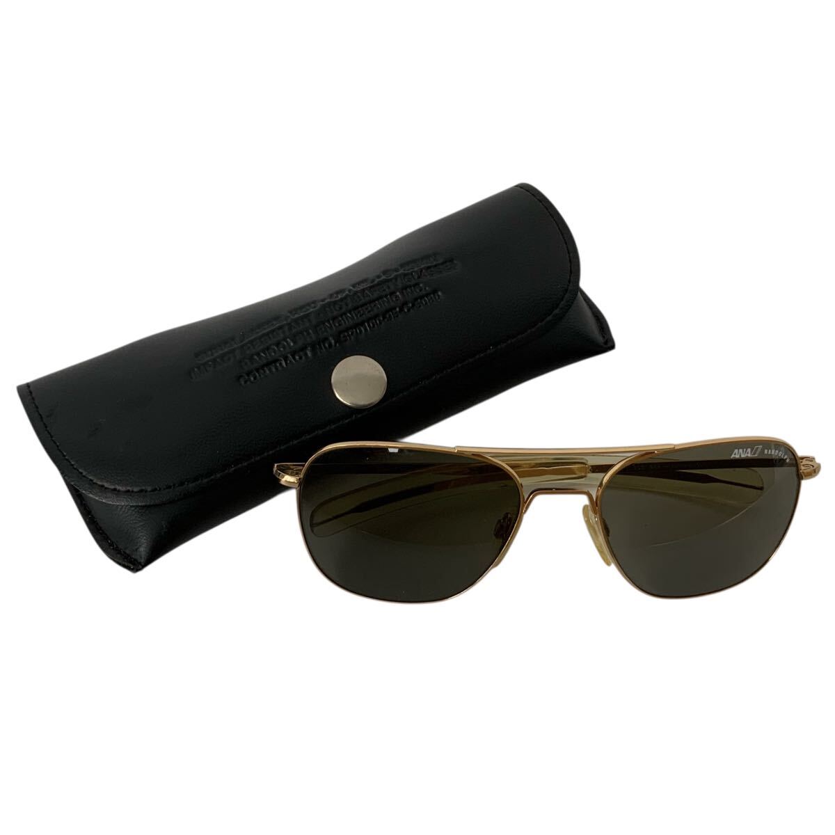 MM-5990 ☆ 1円スタート ☆ RANDOLPH ENGNEERING ランドルフ Aviator アビエーター ANA限定 パイロットサングラス USA フライトサングラス