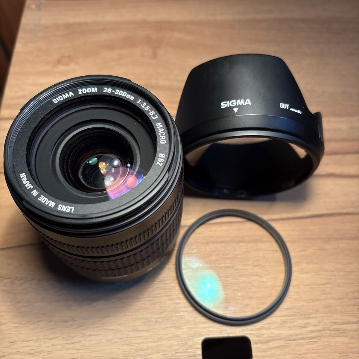 SIGMA ZOOM 28-300mm 1:3.5-6.3 MACRO 62 