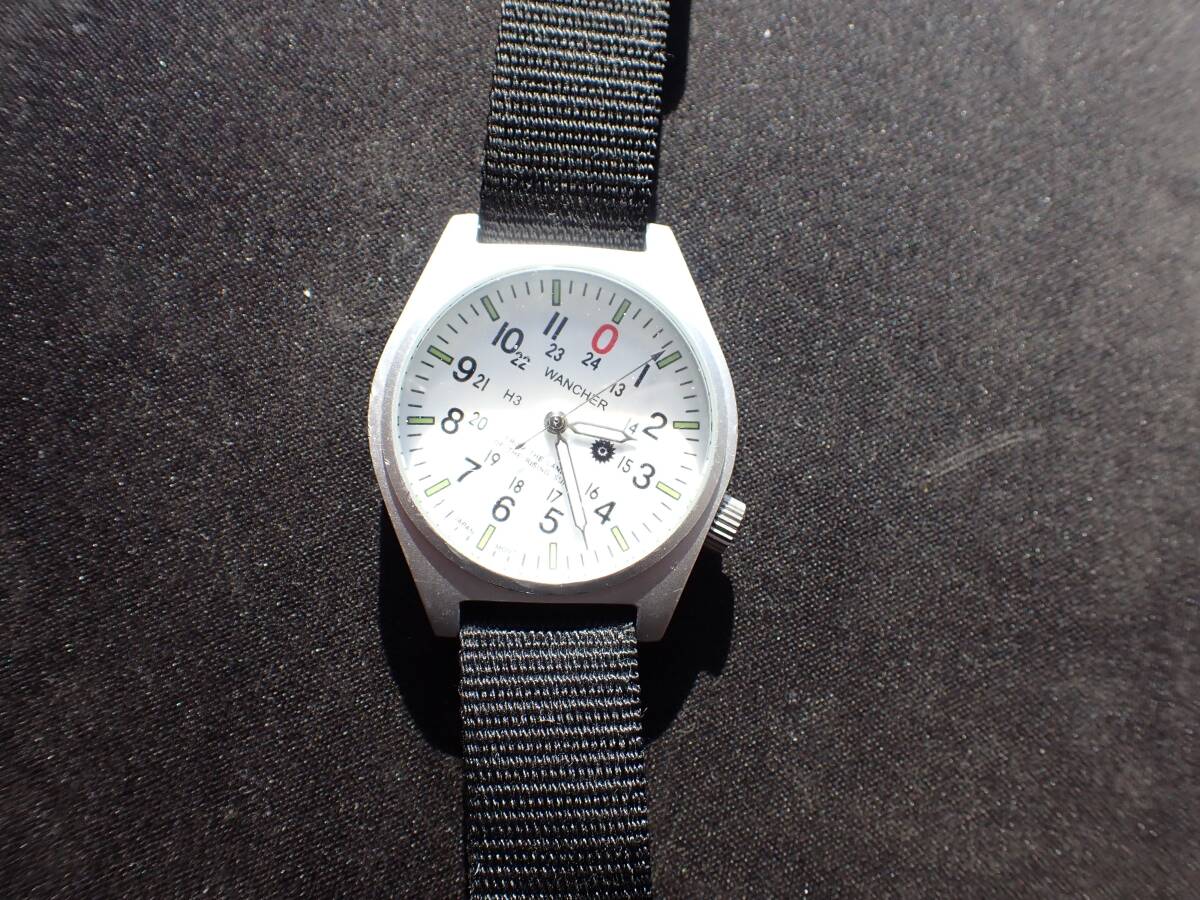 ワンチャー ミリタリーウォッチ WANCHER Gurkha watch グルカ