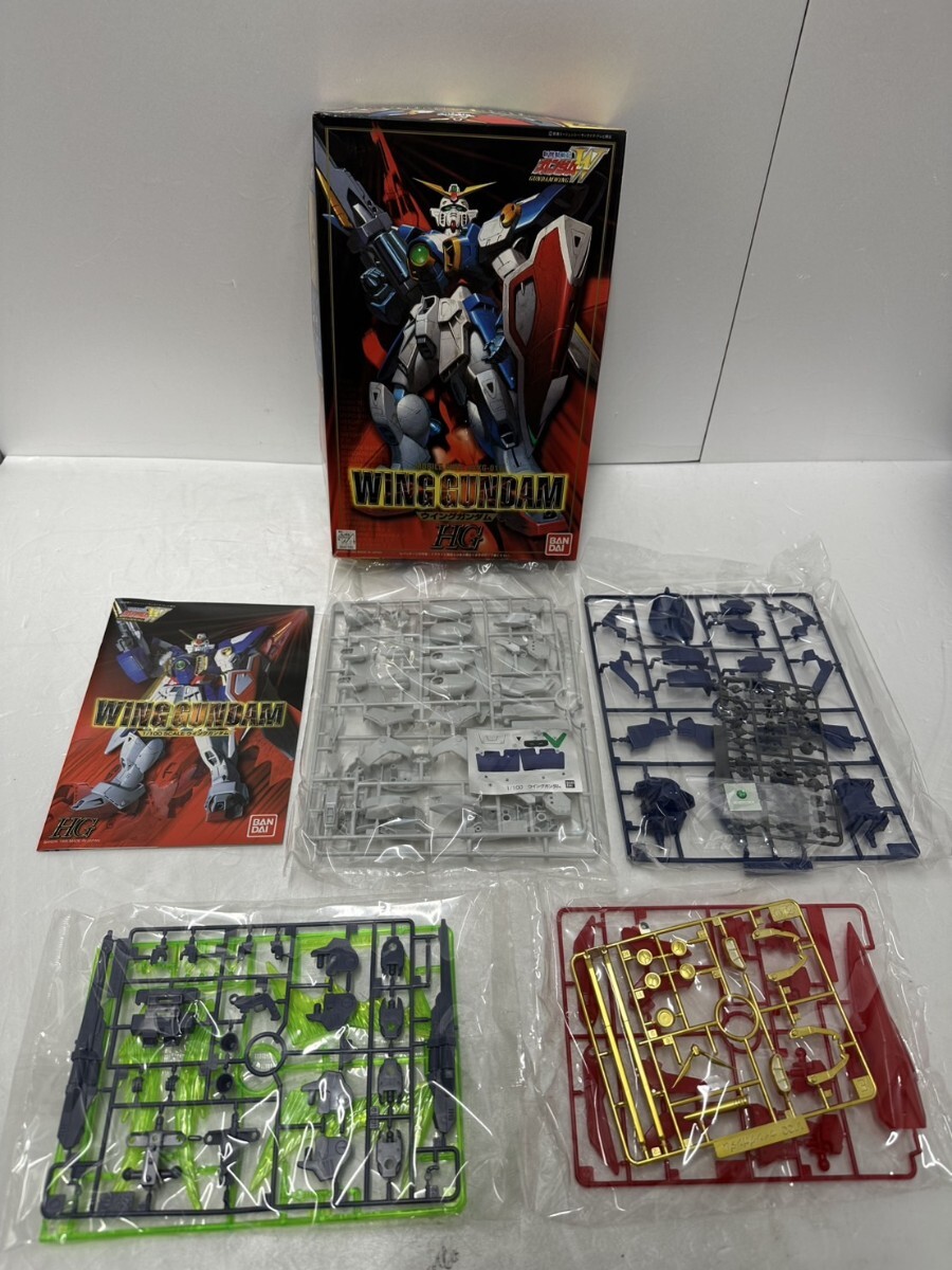 MI★〜 BANDAI バンダイ HG 1 1/100 XXXG-01W ウイングガンダム 新機動戦記ガンダムW ガンプラ プラモデル 未組立 未開封 0321③