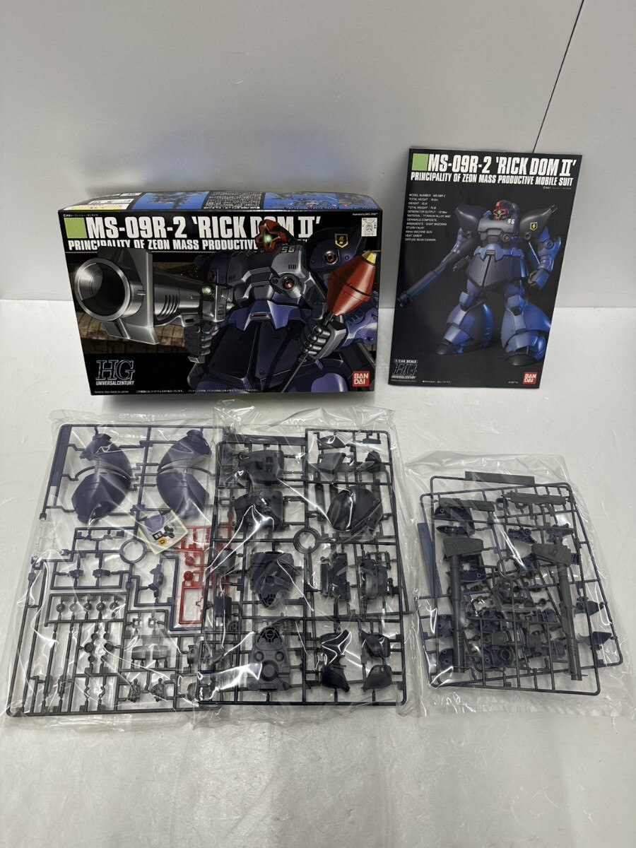 MI★〜 BANDAI バンダイ HG043 HGUC 1/144 リック・ドムII MS-09R-2 機動戦士ガンダム 未組立 未開封 ガンプラ プラモデル 0321⑤