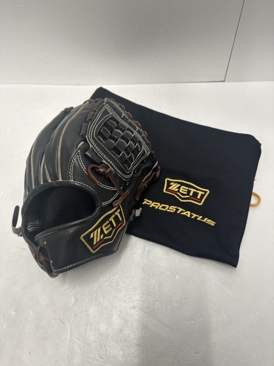 MI★1円〜 ZETT ゼット PROSTATUS プロステイタス 硬式内野 グローブ グラブ BPROG560 源田モデル 右投用 硬式野球 0322①