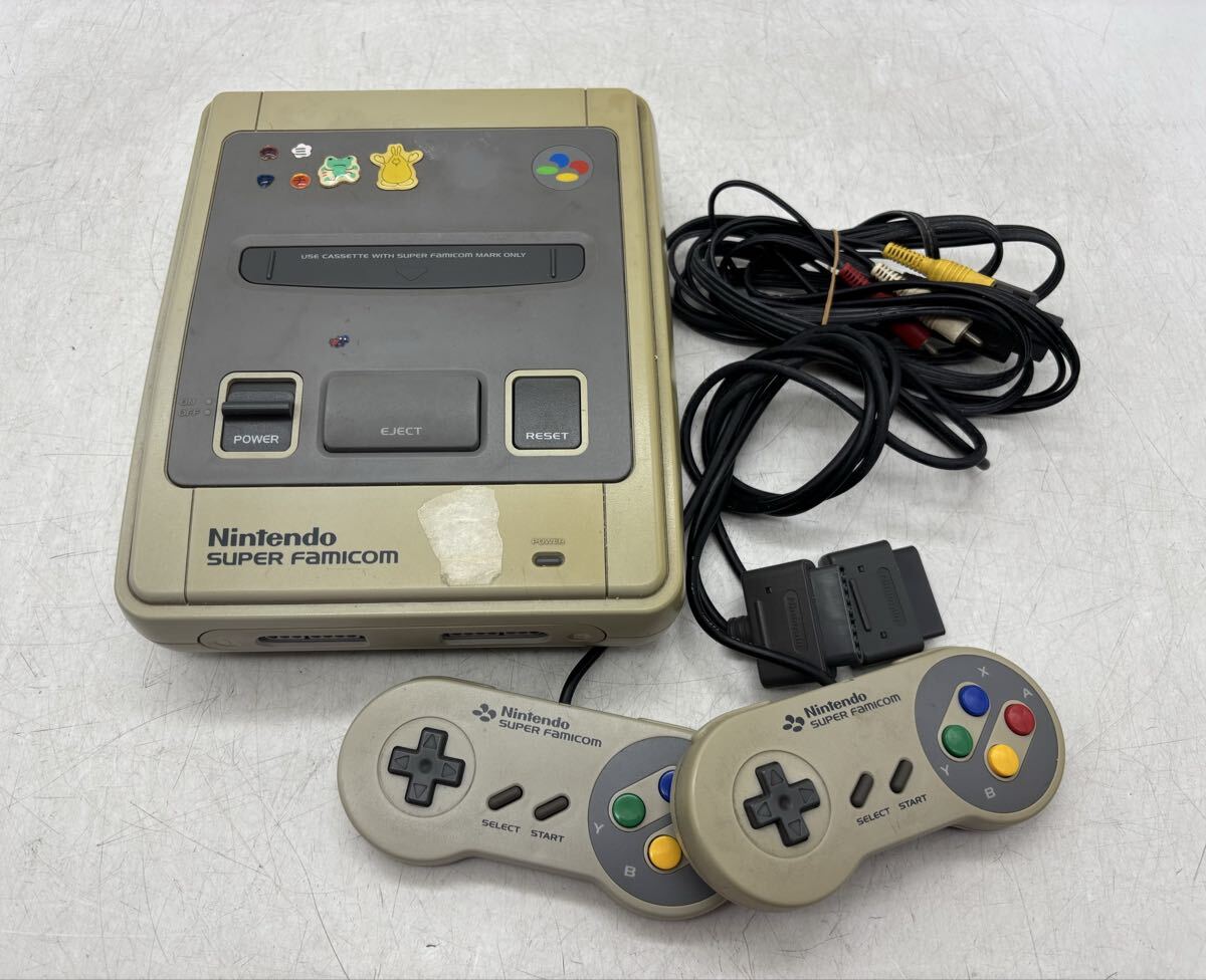 【中古】Nintendo 任天堂 スーパーファミコン SHVC-001 レトロ ゲーム機 おもちゃ コントローラー ジャンク品 現状品 DM0324M
