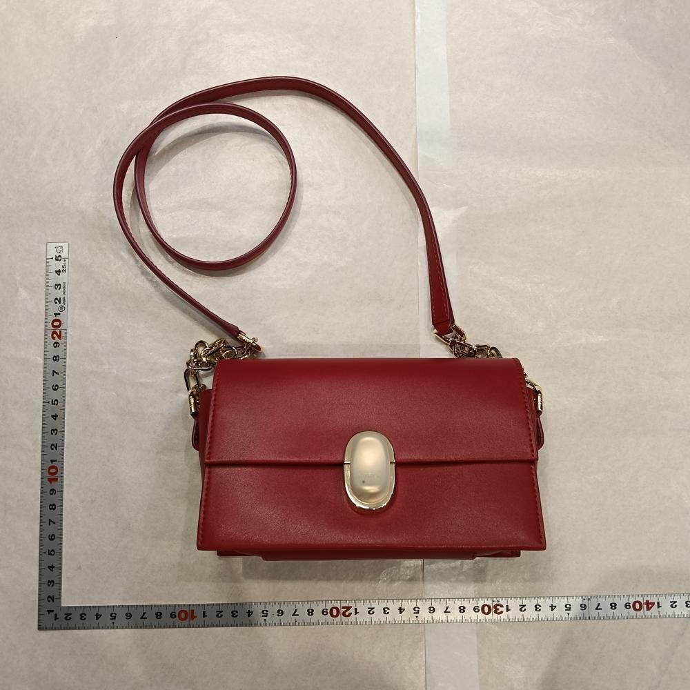 5点以上落札で送料無料！ RLA エクリッセ レッド ショルダーバッグ 2666320