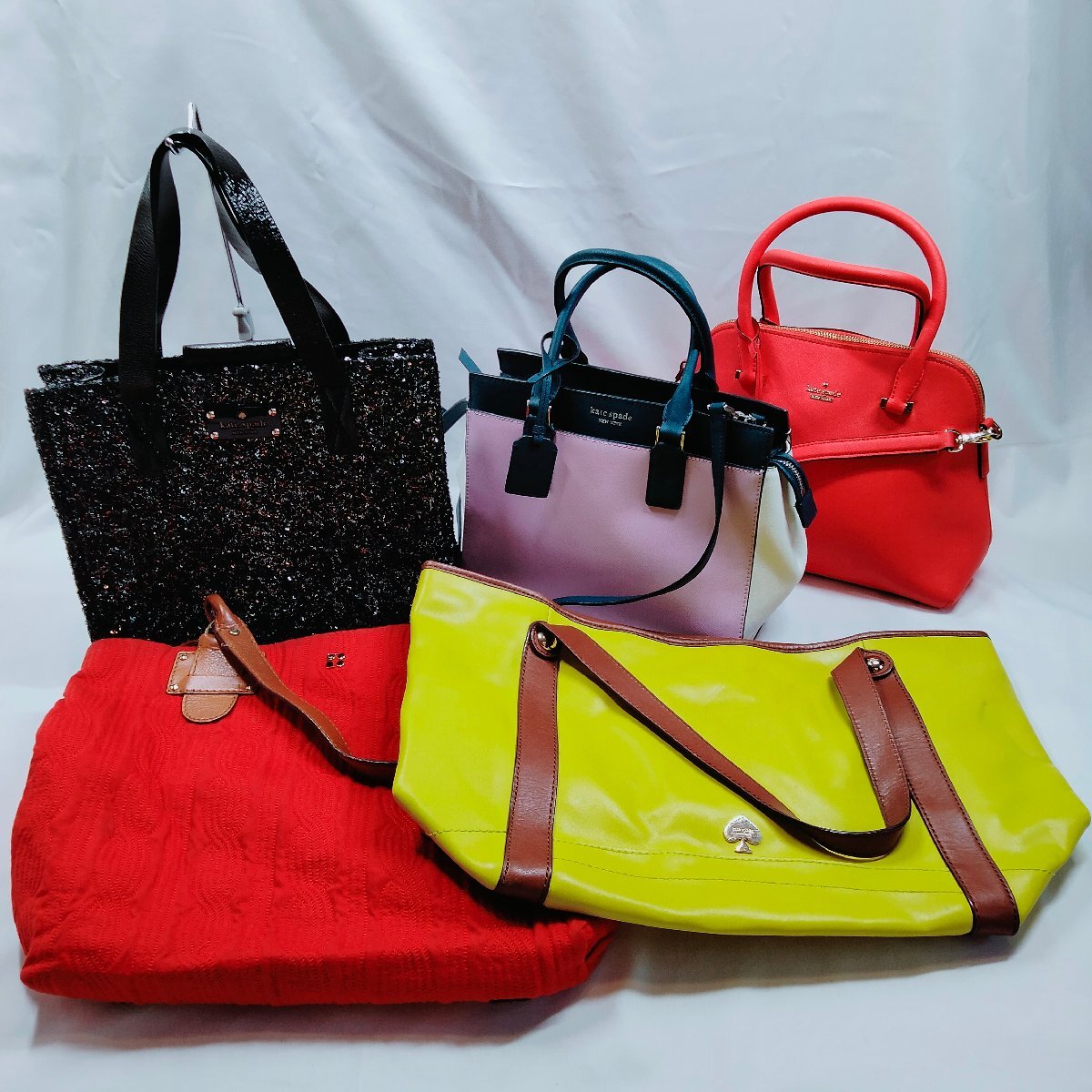 5点以上落札で送料無料！ 【人気】Kate Spade New York ケイトスペード バッグ5点セット 3908404