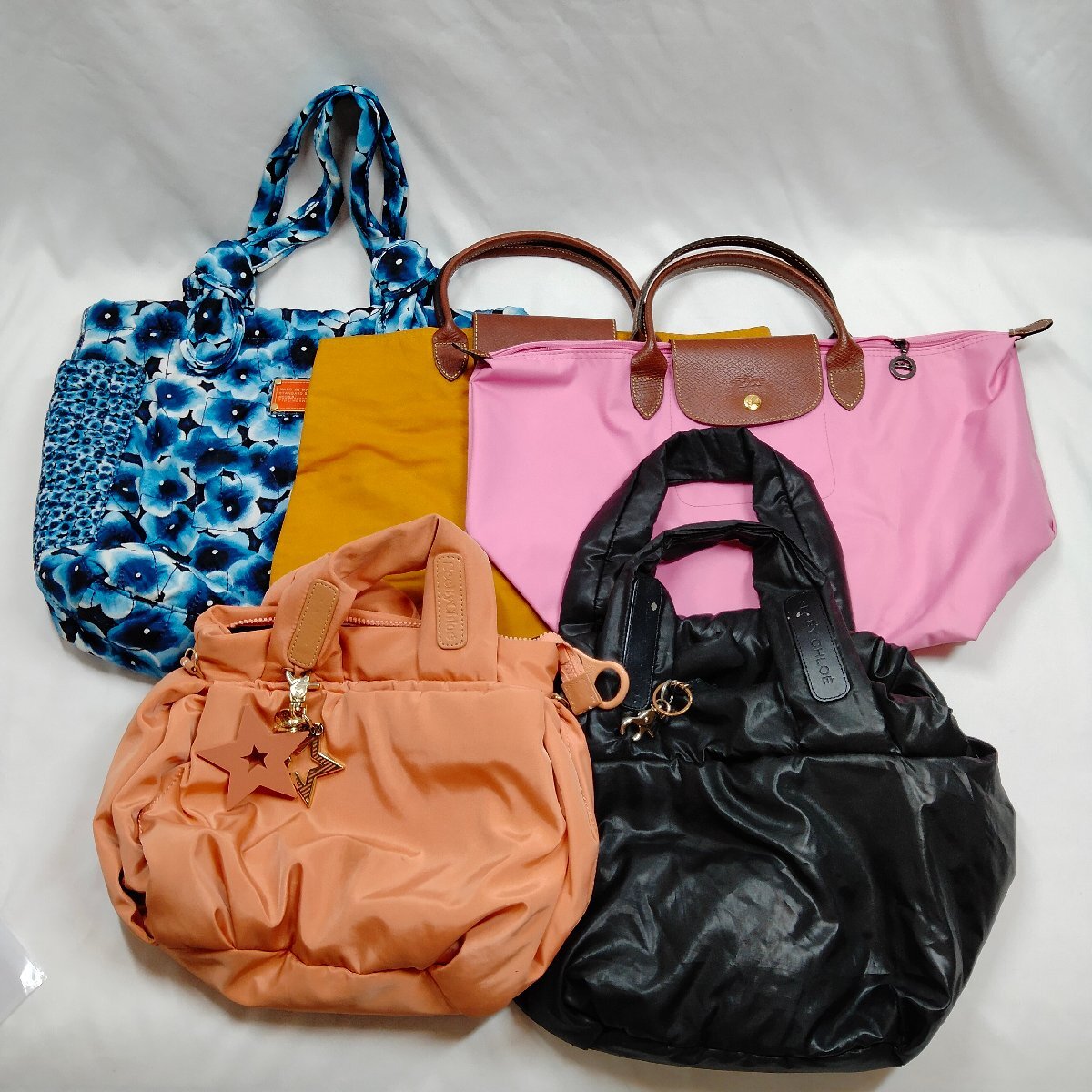 5点以上落札で送料無料！ ロンシャン シーバイクロエ 他 トートバッグ 5点 セット 5850032