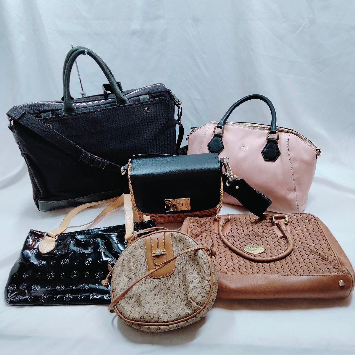 5点以上落札で送料無料！ 人気ブランドバッグ 6点セット（ケイトスペード、ポーター、クレイサス 他） 5150753