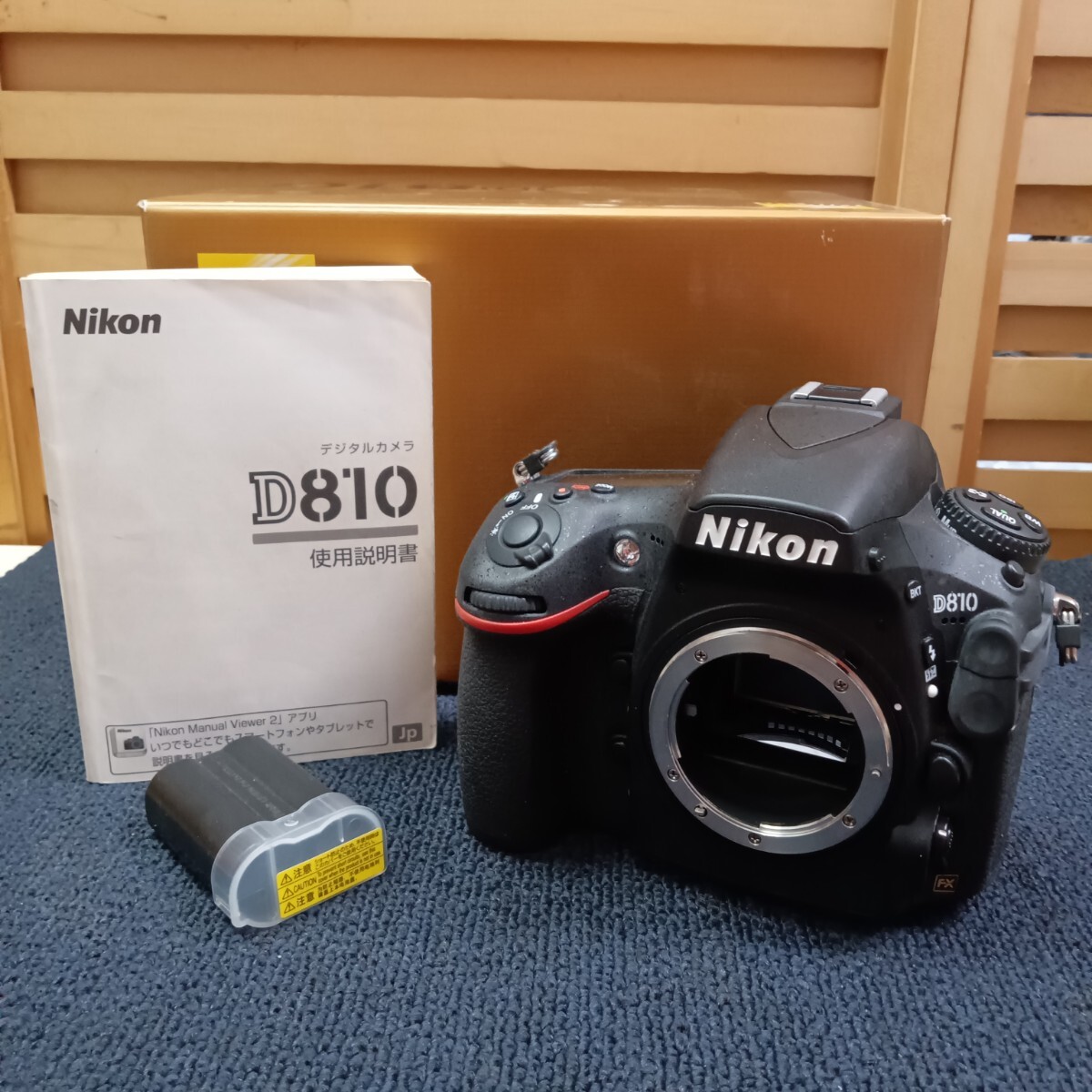 zB105 Nikon DIGITAL CAMERA D810 FX 2015519 ニコン 一眼レフカメラ デジタルカメラ オートフォーカス 元箱付属 中古品
