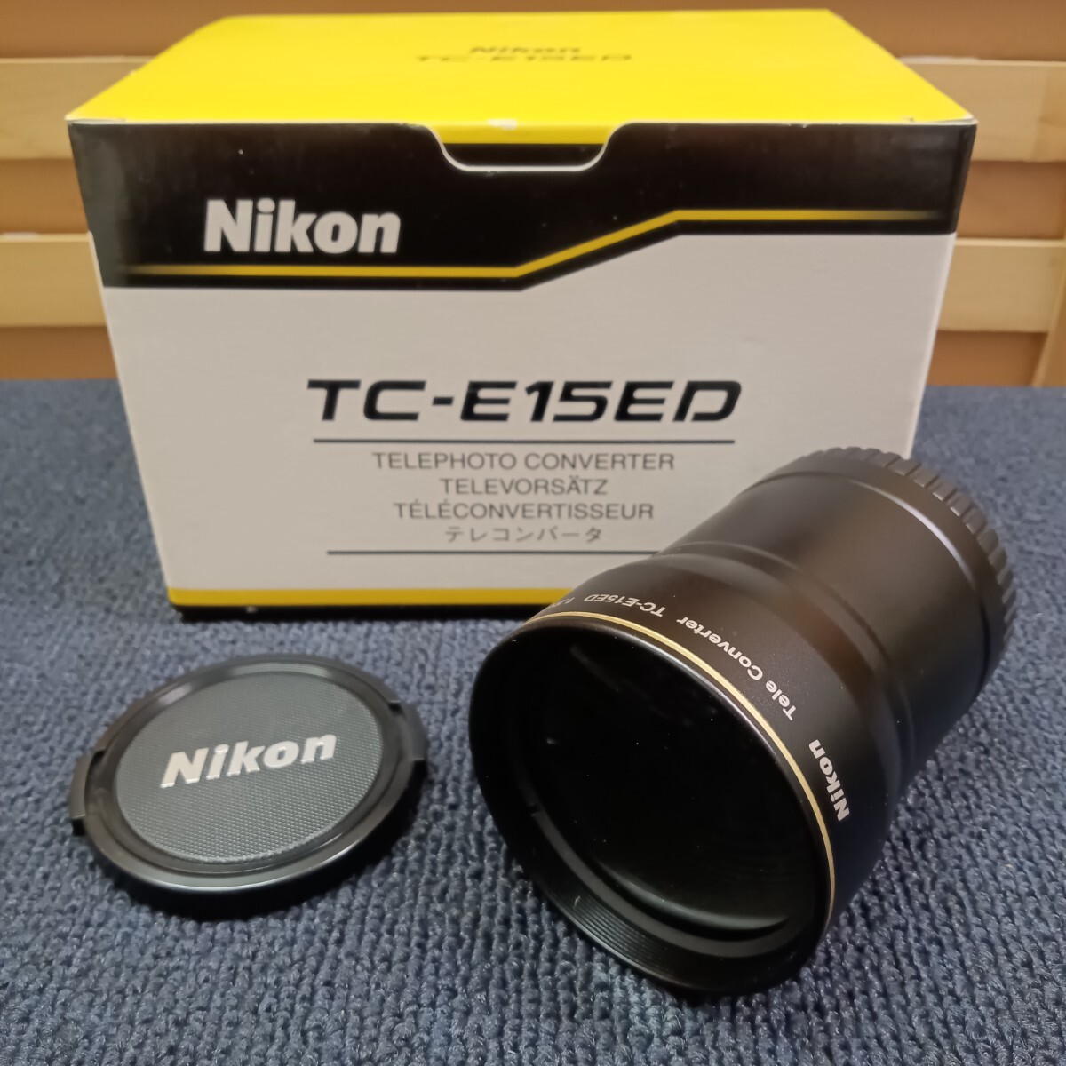 zA107 Nikon TC-E15ED 1.5× Tele Converter ニコン テレコンバーター カメラ用品 アクセサリー 中古品