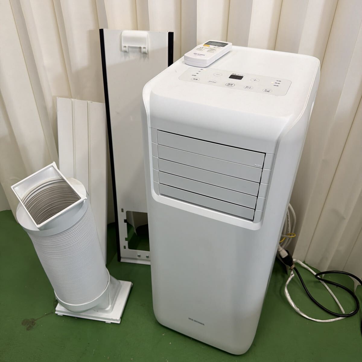 Z家A4232 スポットクーラー アイリスオーヤマ IRIS OHYAMA ポータブルクーラー IPA-2222G 冷房 スポットエアコン 動作品 付属品あり