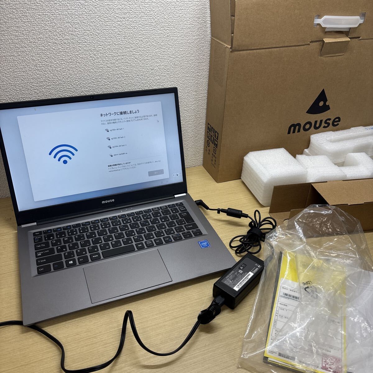 ◎C4241 ノートパソコン mouse ノートPC Windows マウスコンピューター 初期化済み 中古