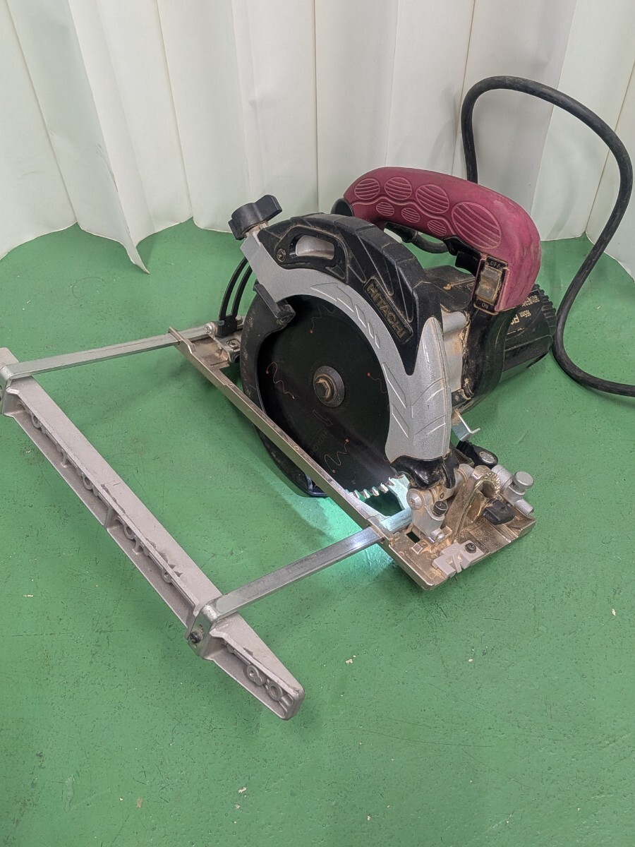 ◎C331 丸のこ 165mm 日立工機 深切り電子造作丸のこ C6UVY 動作OK HITACHI 日立工機 マルノコ 切断 丸ノコ 電動工具 日立