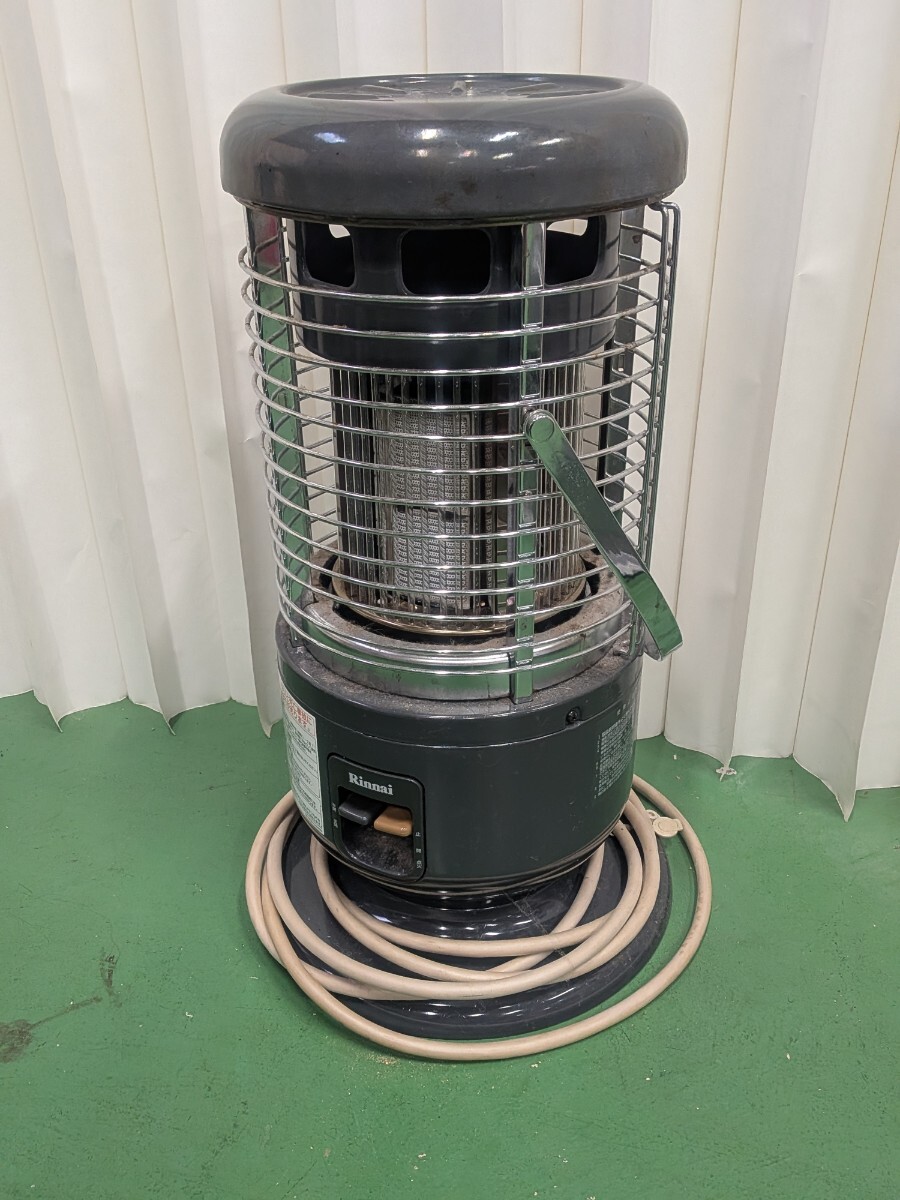 ○家A332 ガスストーブ Rinnai 都市ガス用 R-1290VMS (C) 暖房器具 リンナイ ガレージ 倉庫 ストーブ 都市ガス