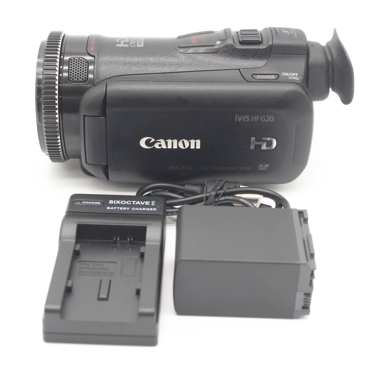 ≪美品≫ Canon iVIS HF G20 ボディ ブラック #20260301-3480