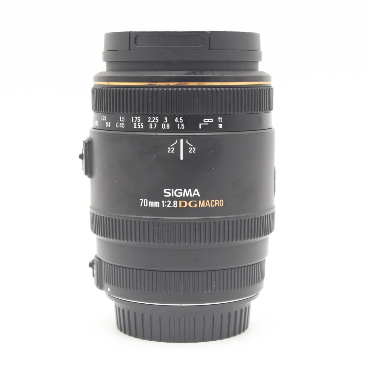 ≪極上品≫ SIGMA 単焦点マクロレンズ MACRO 70mm F2.8 EX DG キヤノン用 #20260311-3534