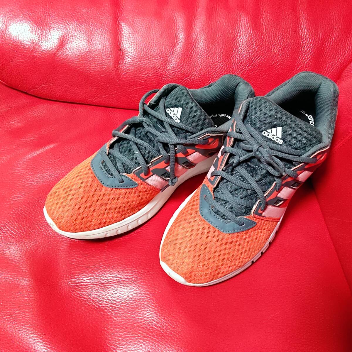 adidas 26.0cm　ネット洗濯天日干し。