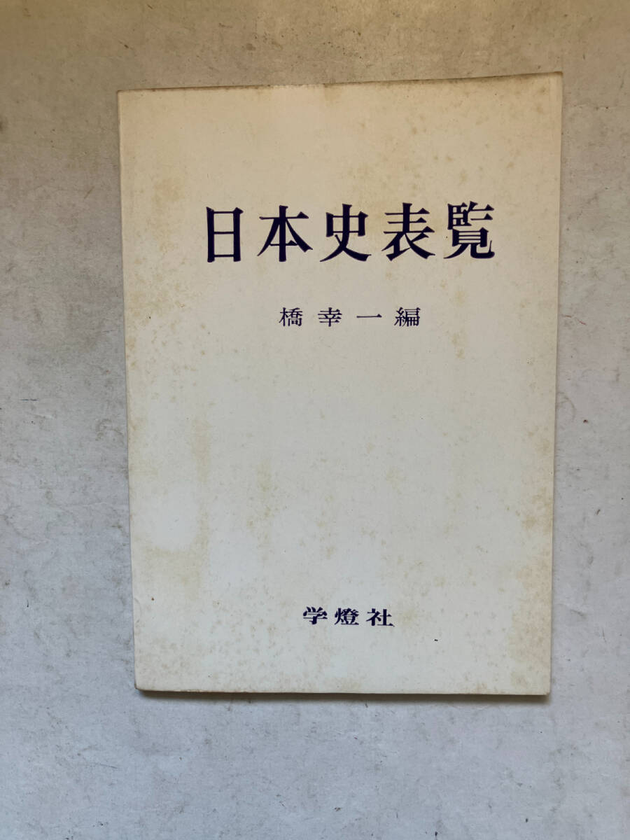 ●再出品なし　「俳句で覚える 日本史表覧」　橋幸一：編　学燈社：刊