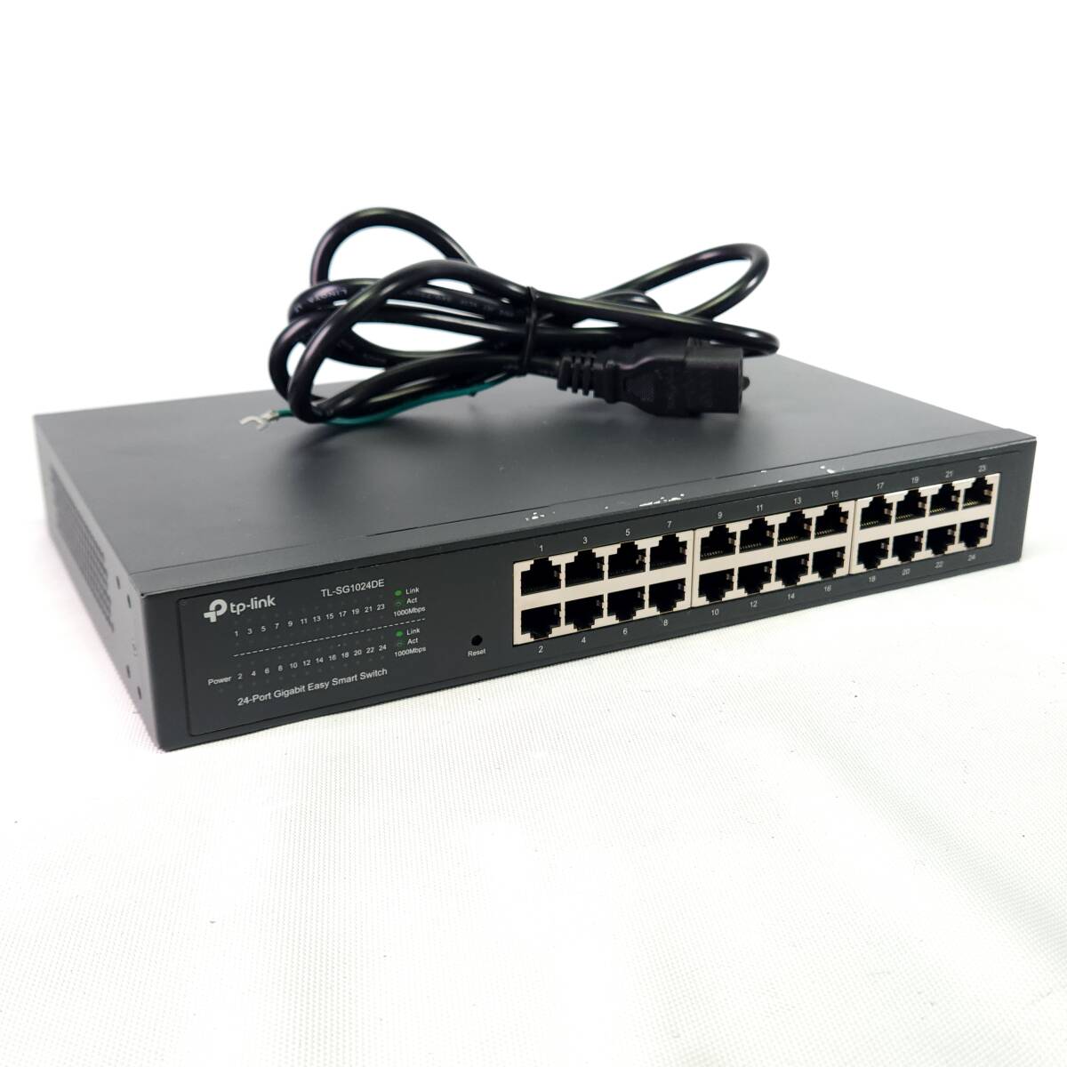 tp-link TL-SG1024DE 24ポート ギガビット イージースマートスイッチ ハブ 【現状販売品】 26C 北3