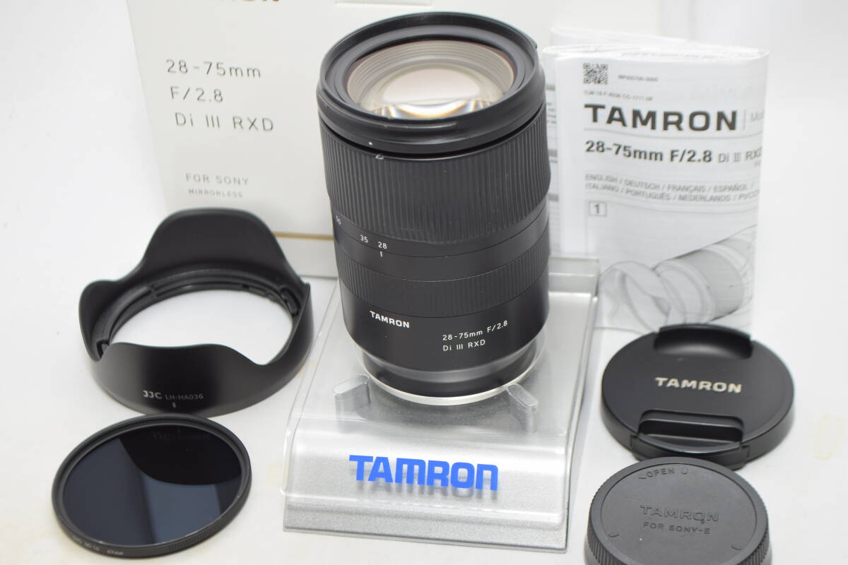 ★TAMRON タムロン 28-75mm F2.8 Di Ⅲ RXD A036 SONY Eマウント ソニー用★元箱付