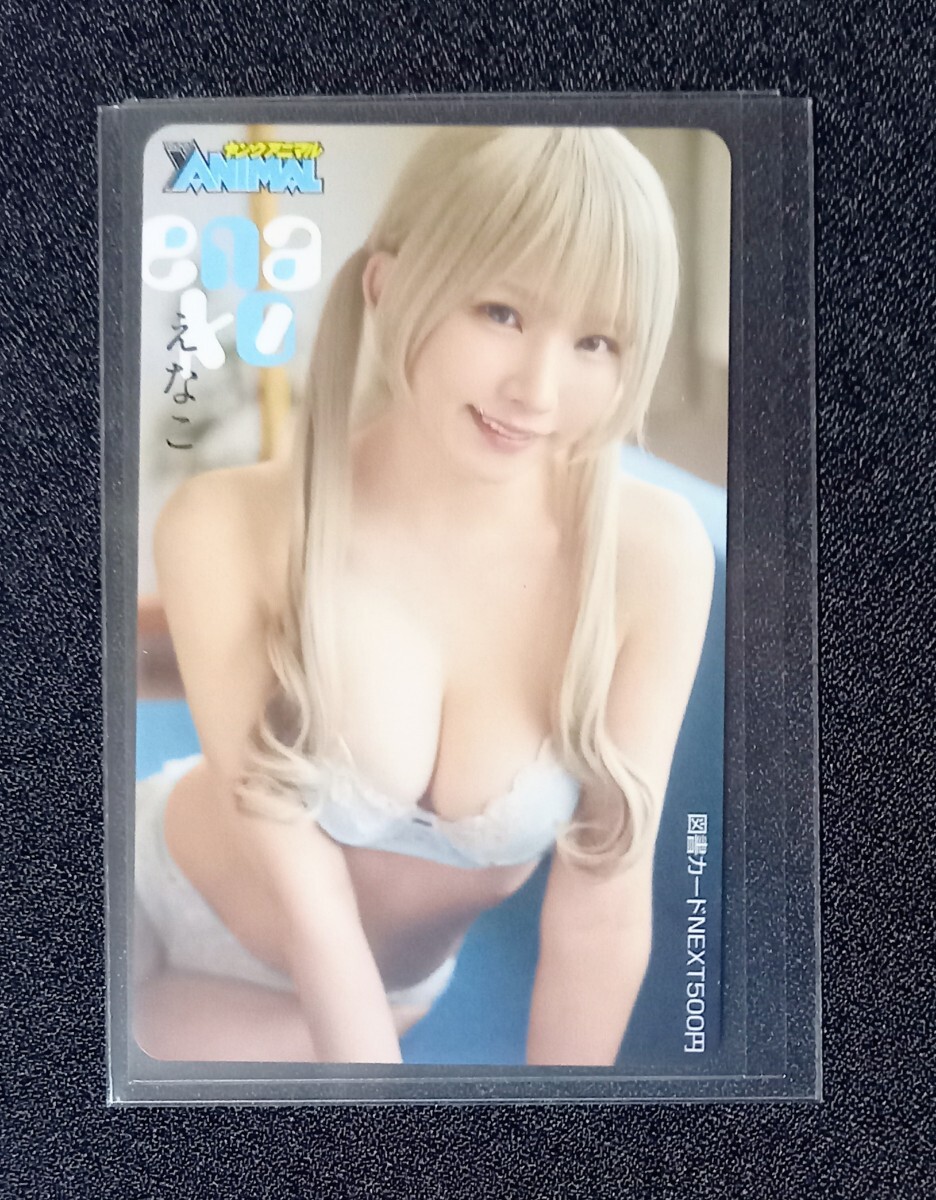 ヤングアニマル えなこ 図書カードNEXT 当選品