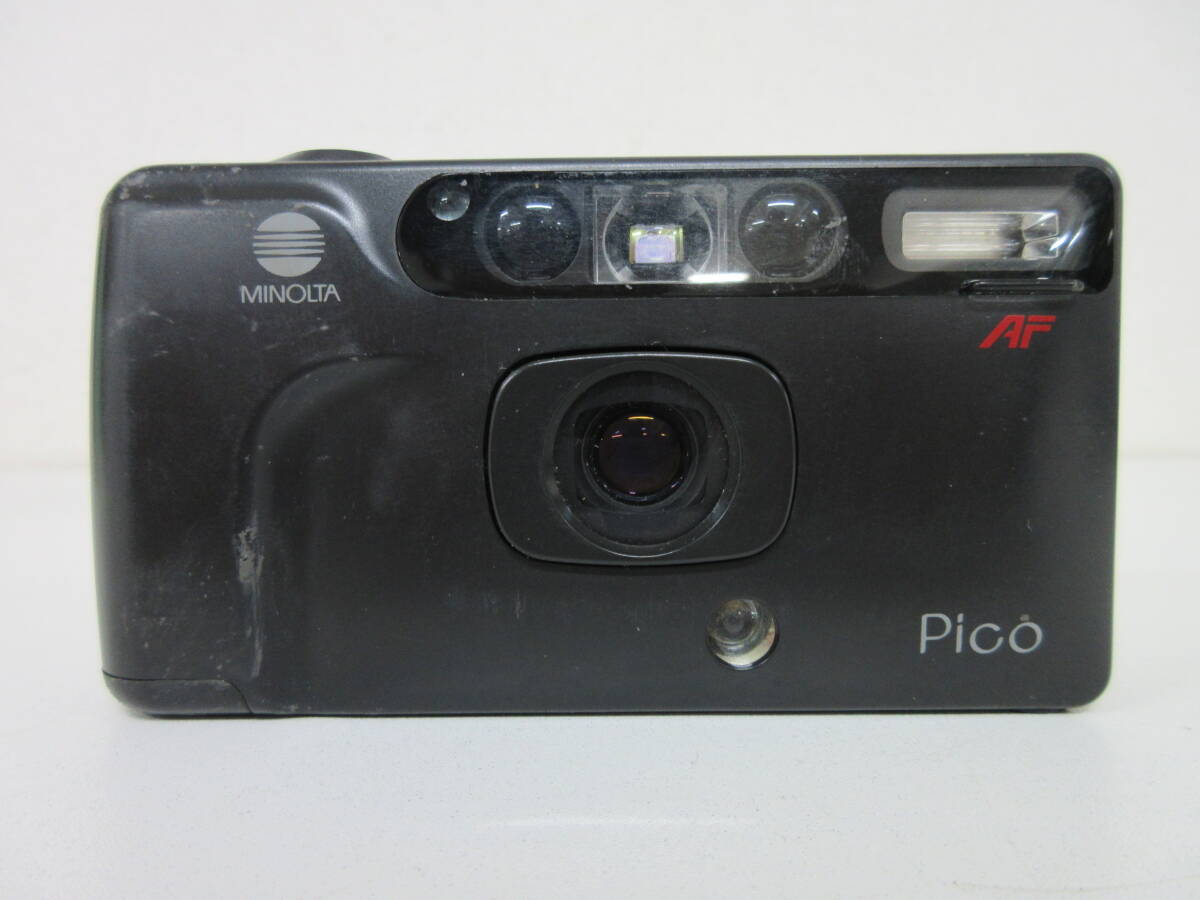 中古 カメラ MINOLTA ミノルタ Pico AF フィルムカメラ ※通電のみ確認済 ／E