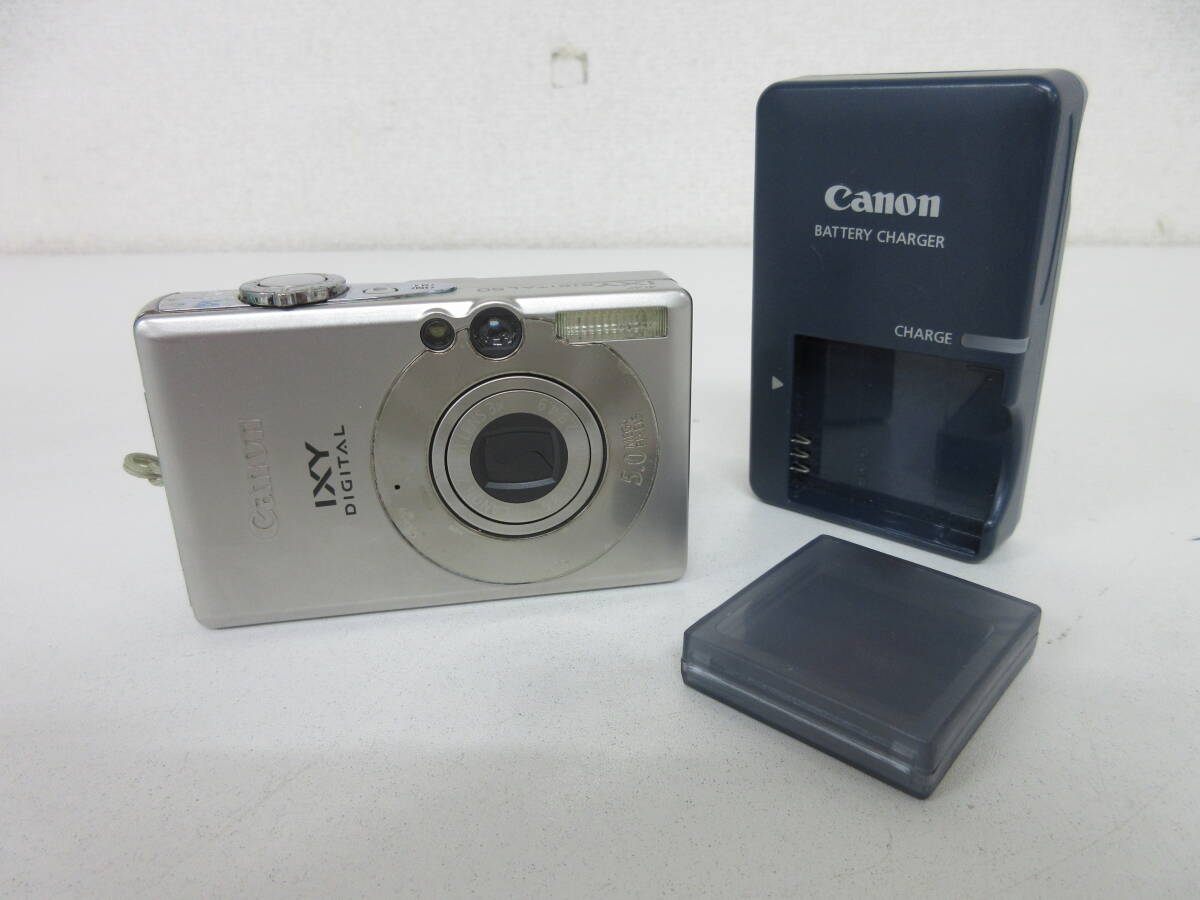 中古 カメラ Canon キャノン IXY イクシー DIGITAL 60 PC1158 コンパクトデジタルカメラ ※通電のみ確認済 ／H