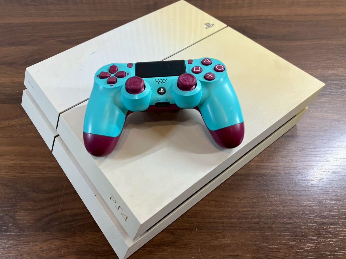世本2405 通電OK PlayStation4 PS4 CUH-1100A ジャンク プレイステーション4 SONY コントローラー付