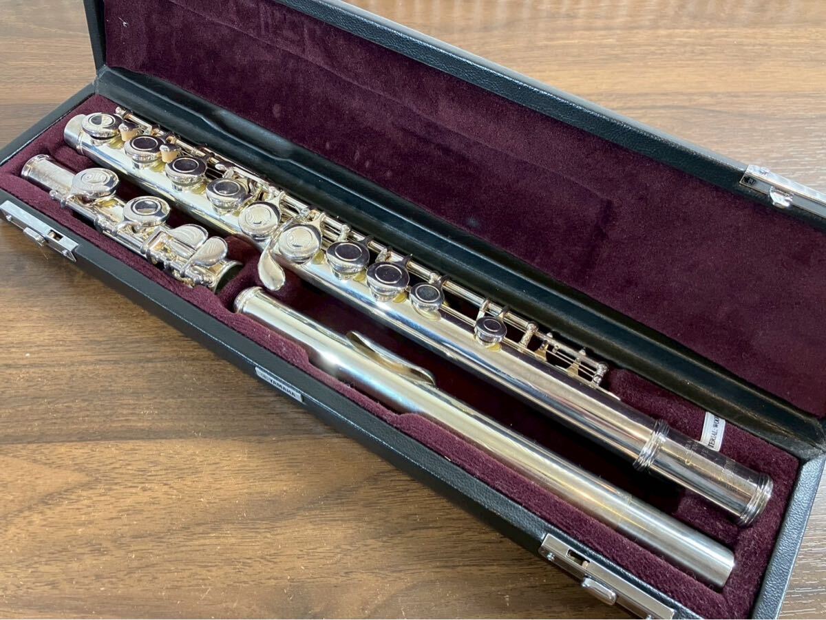 不村14 YAMAHA ヤマハ YFL-211 管楽器 吹奏楽 ハードケース付き