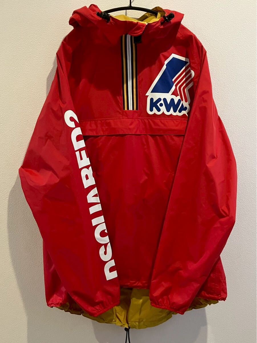 不中8 ディースクエアード ×ケイウェイ コラボ ナイロンジャケット マウンテンパーカー XLサイズ