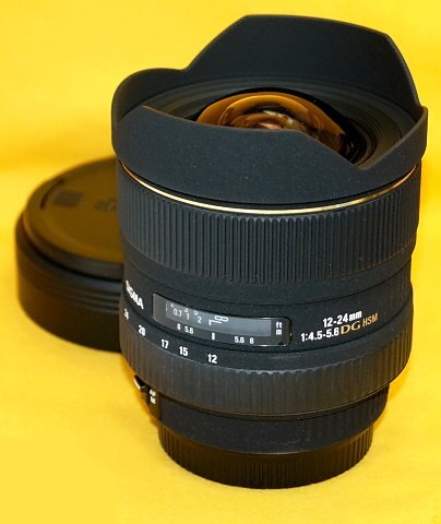 ★一発即決★AF 12-24mm F4.5-5.6 EX DG HSM★SIGMA製「Canon EFマウント用」超広角ズームレンズ★フルサイズデジタル一眼レフ正式対応DG★