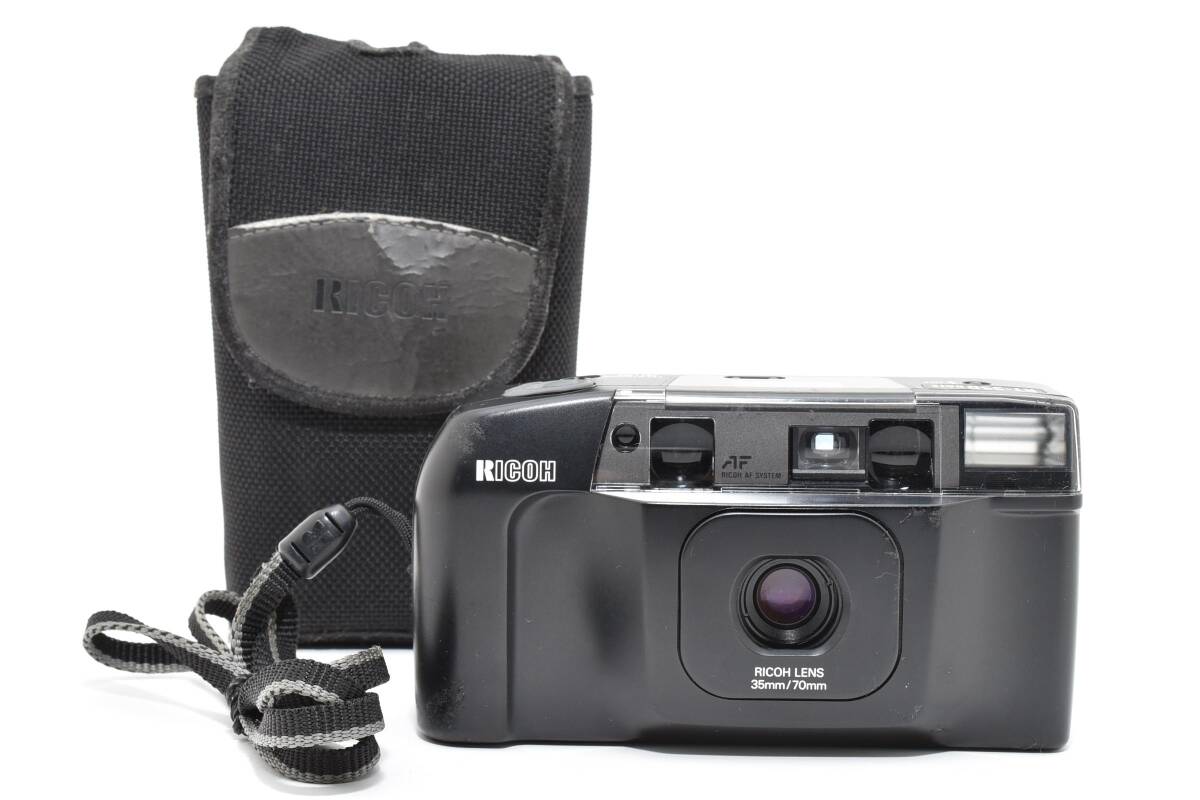 RICOH リコー RT-550DATE コンパクトフィルムカメラ AF 35mm 昭和レト口 ＃A399 