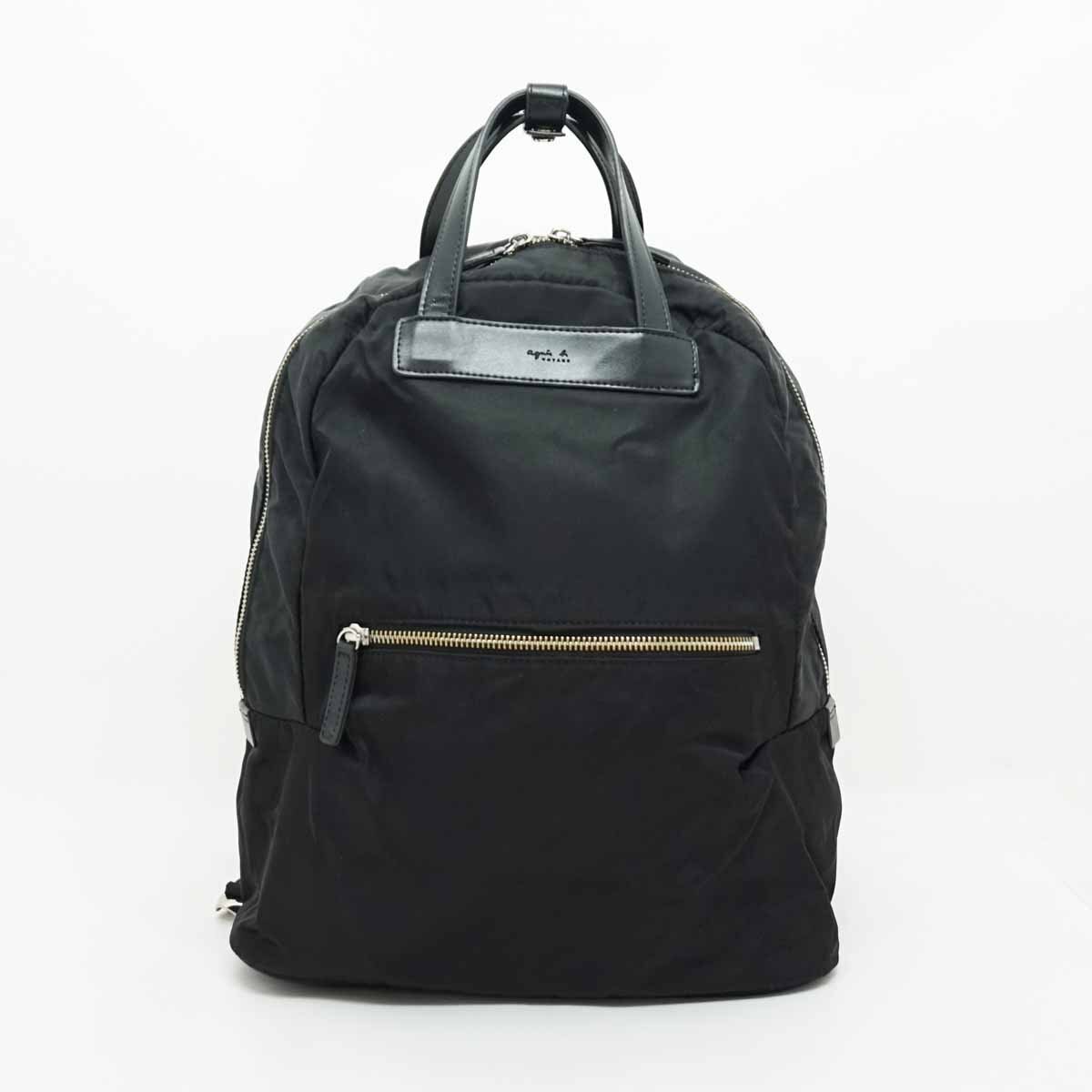 ◇【agnes b. VOYAGE アニエスベー ボヤージュ】リュック ブラック