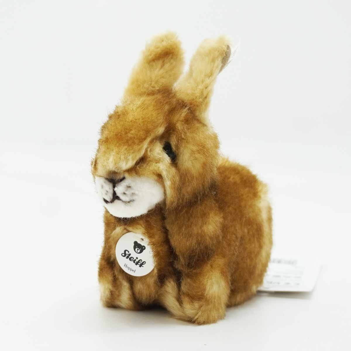 ◇美品【Steiff シュタイフ】ウサギのホッペル 080081 ぬいぐるみ