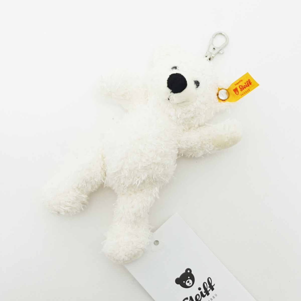 ◇美品【Steiff シュタイフ】ソフトキーリング・テディベア ロッテ 111785