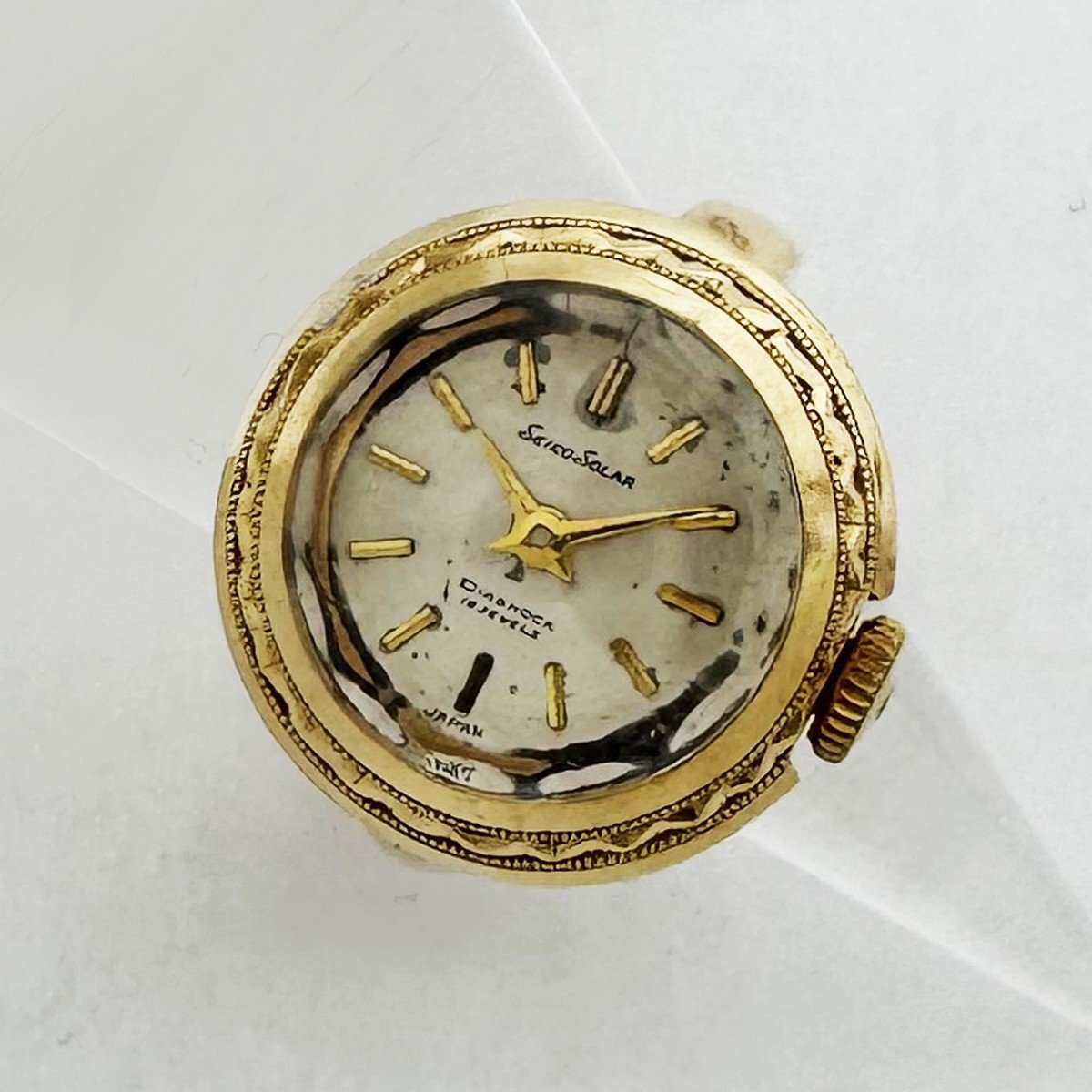 ♪◇【SEIKO セイコー】K18 リングウォッチ