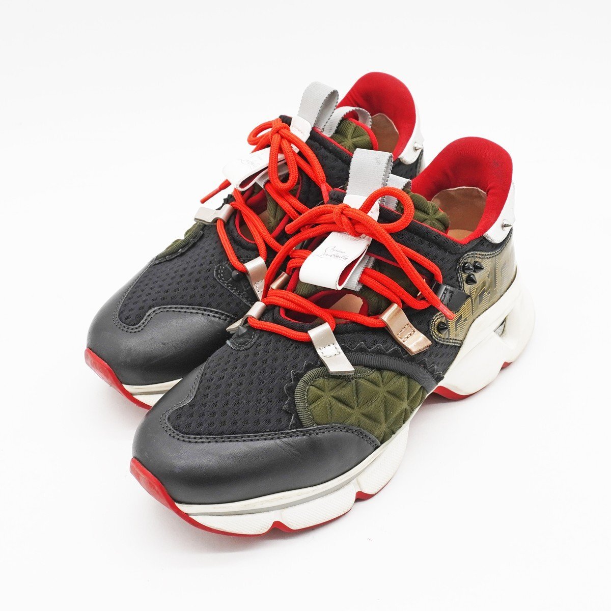 ◇【Christian Louboutin クリスチャン・ルブタン】レッドランナー スニーカー 39 1/2