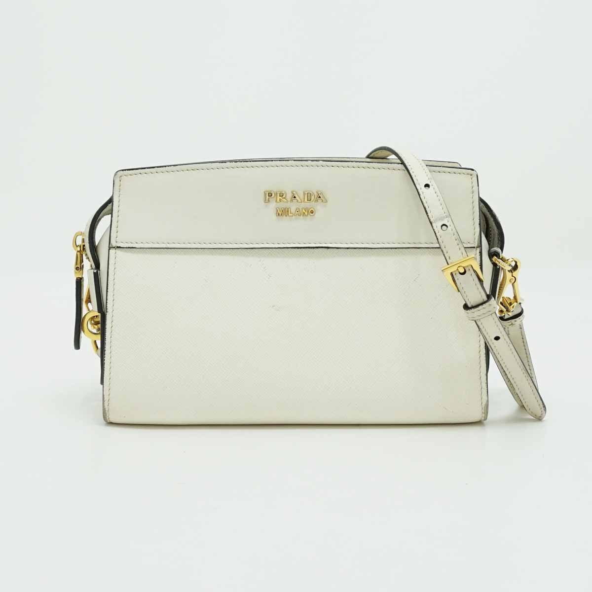 ◇【PRADA プラダ】サフィアーノ ショルダーバッグ