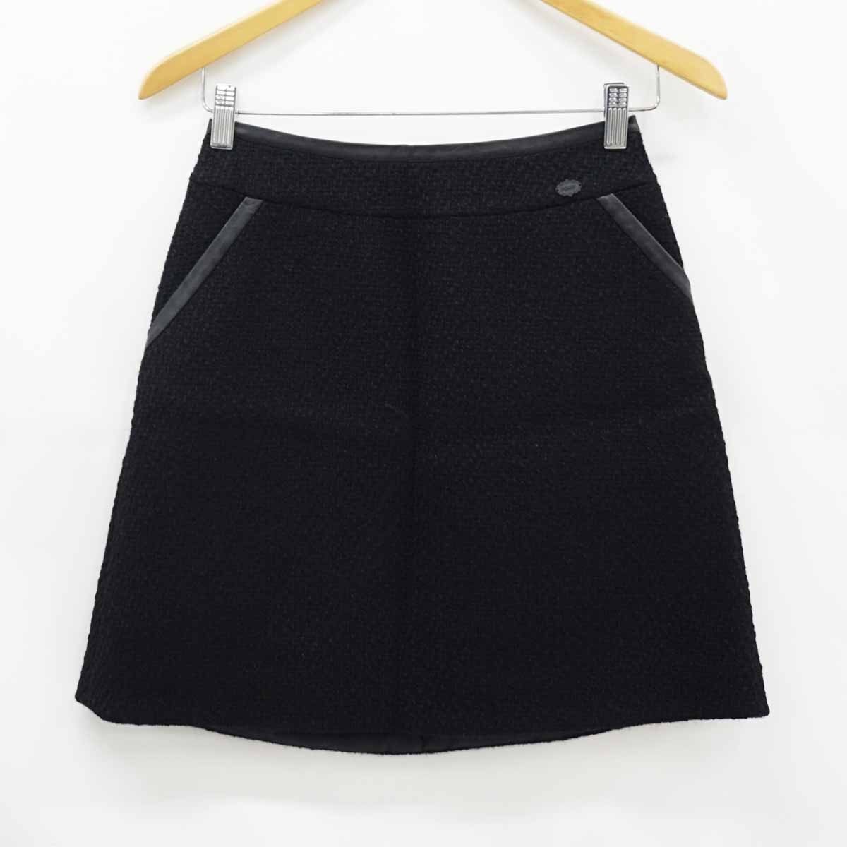 ◇【FOXEY BOUTIQUE フォクシーブティック】スカート ブラック 38