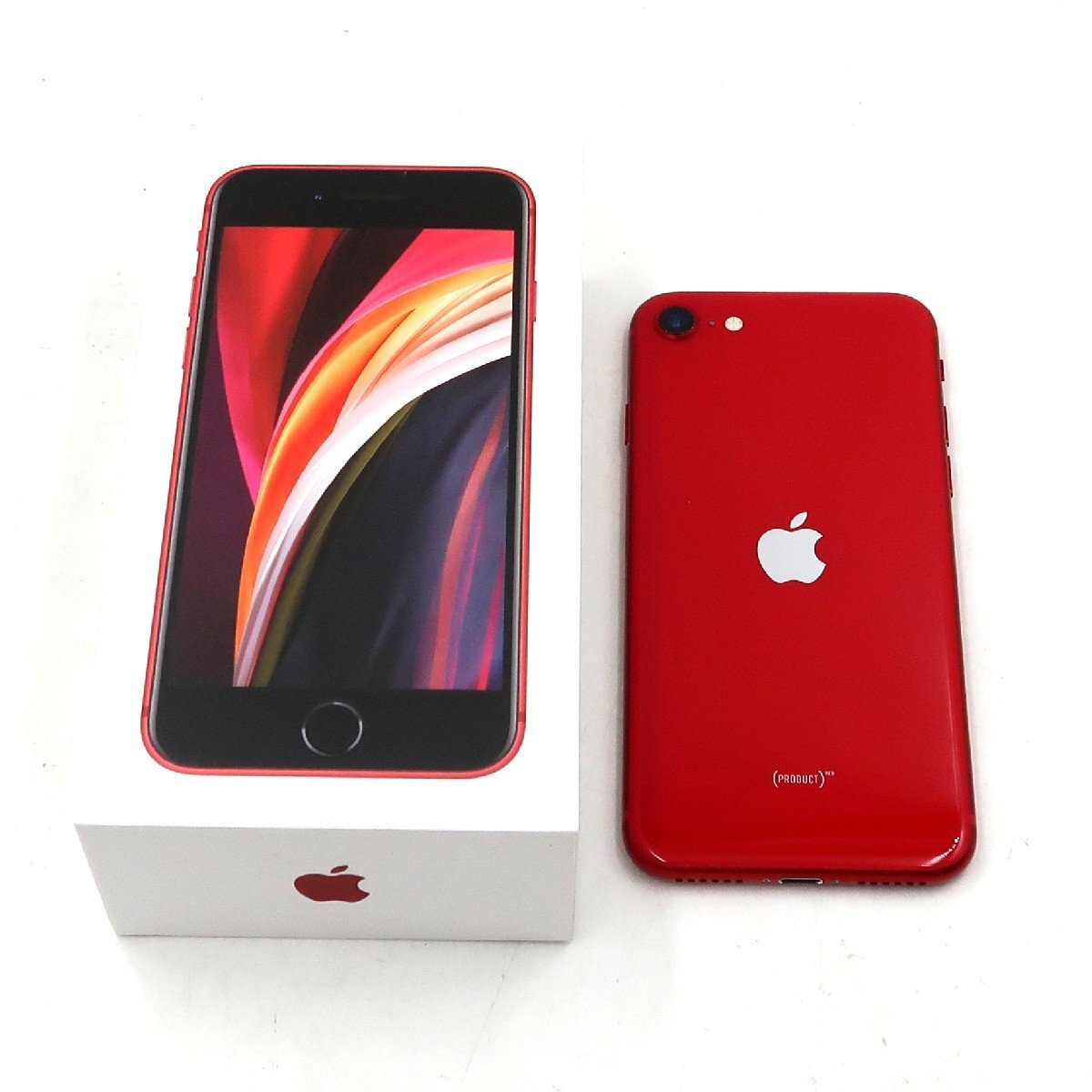 ◇ジャンク【docomo/Apple】iPhone SE 第2世代 64GB MX9U2J/A スマートフォン プロダクトレッド
