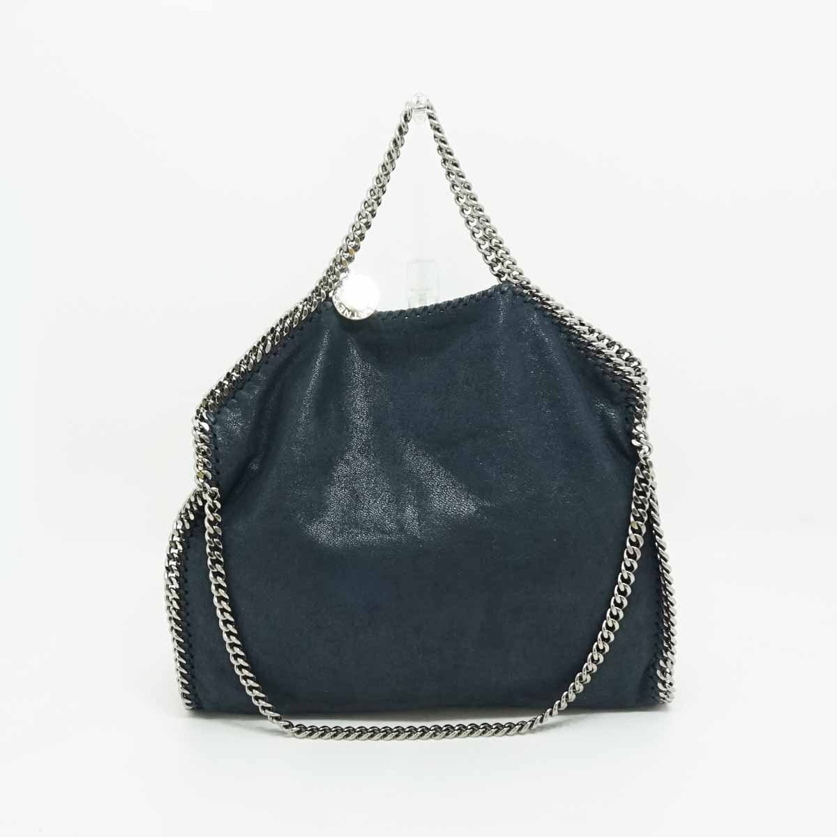 ◇【STELLA McCARTNEY ステラ・マッカートニー】ファラベラ 2WAY バッグ 234387 トートバッグ ネイビー