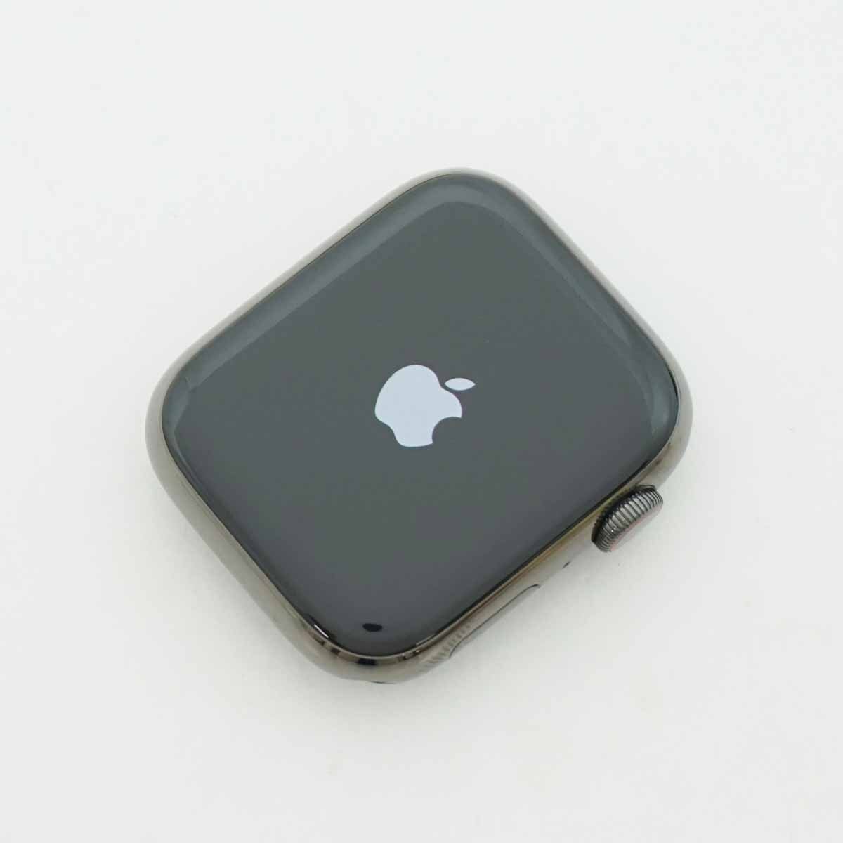 ◇【アップル】Apple Watch Series9 45mm GPS+Cellular ステンレススチール MRMV3J/A アップルウォッチ ネットワーク利用制限△