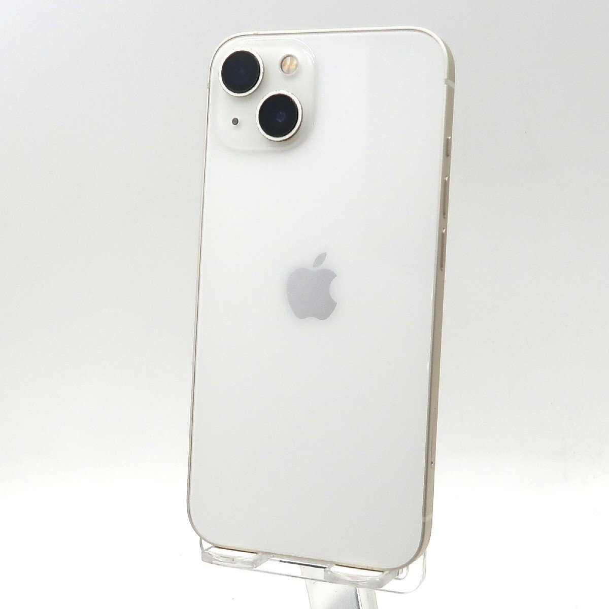 ◇ジャンク【au/Apple】iPhone 13 128GB SIMフリー MLND3J/A スマートフォン スターライト