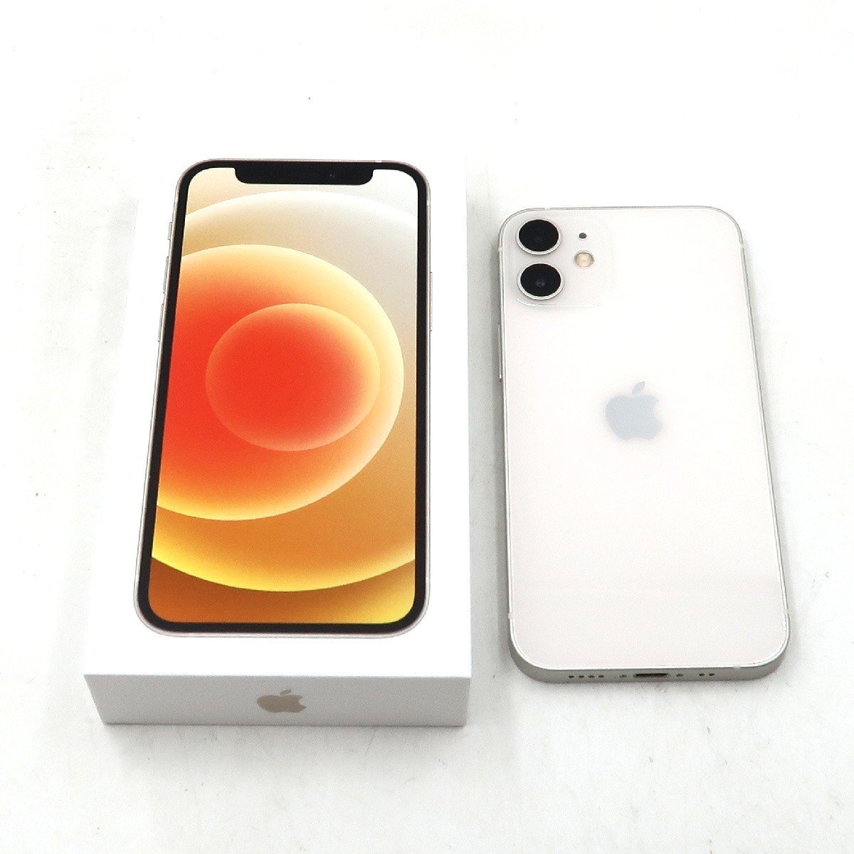 ◇ジャンク【docomo/Apple】iPhone 12 mini 128GB SIMロック解除済 MGDM3J/A スマートフォン ホワイト