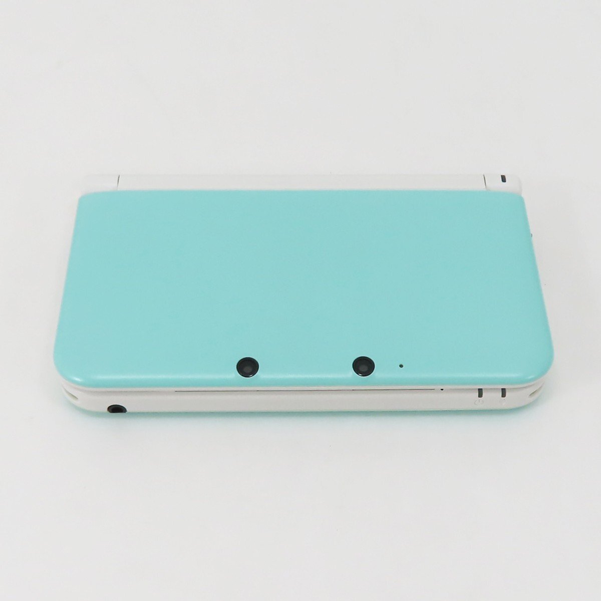 ○【任天堂 ニンテンドー】ニンテンドー3DS LL ゲーム機 ミント×ホワイト